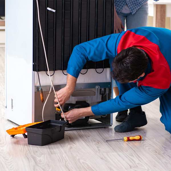 how long does it usually take to repair a refrigerator in Bickleton